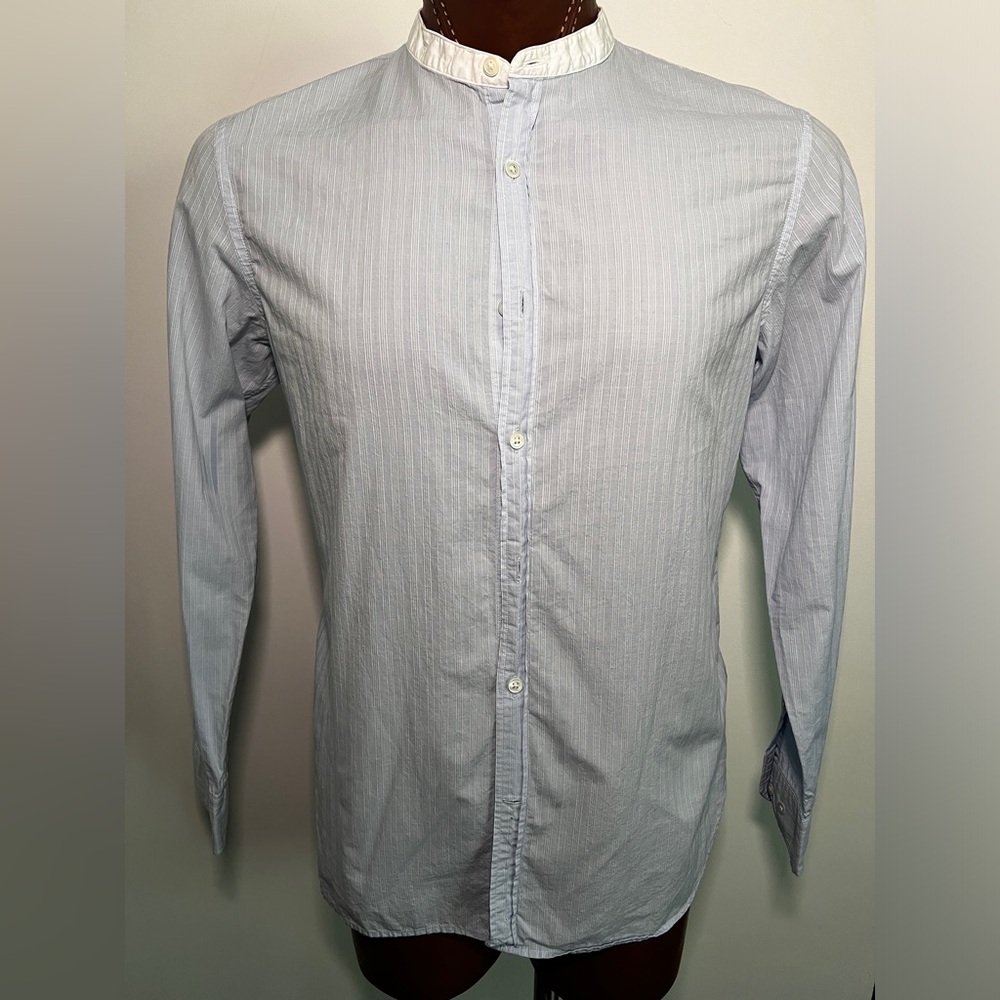 Banana Republic button up striped shirt